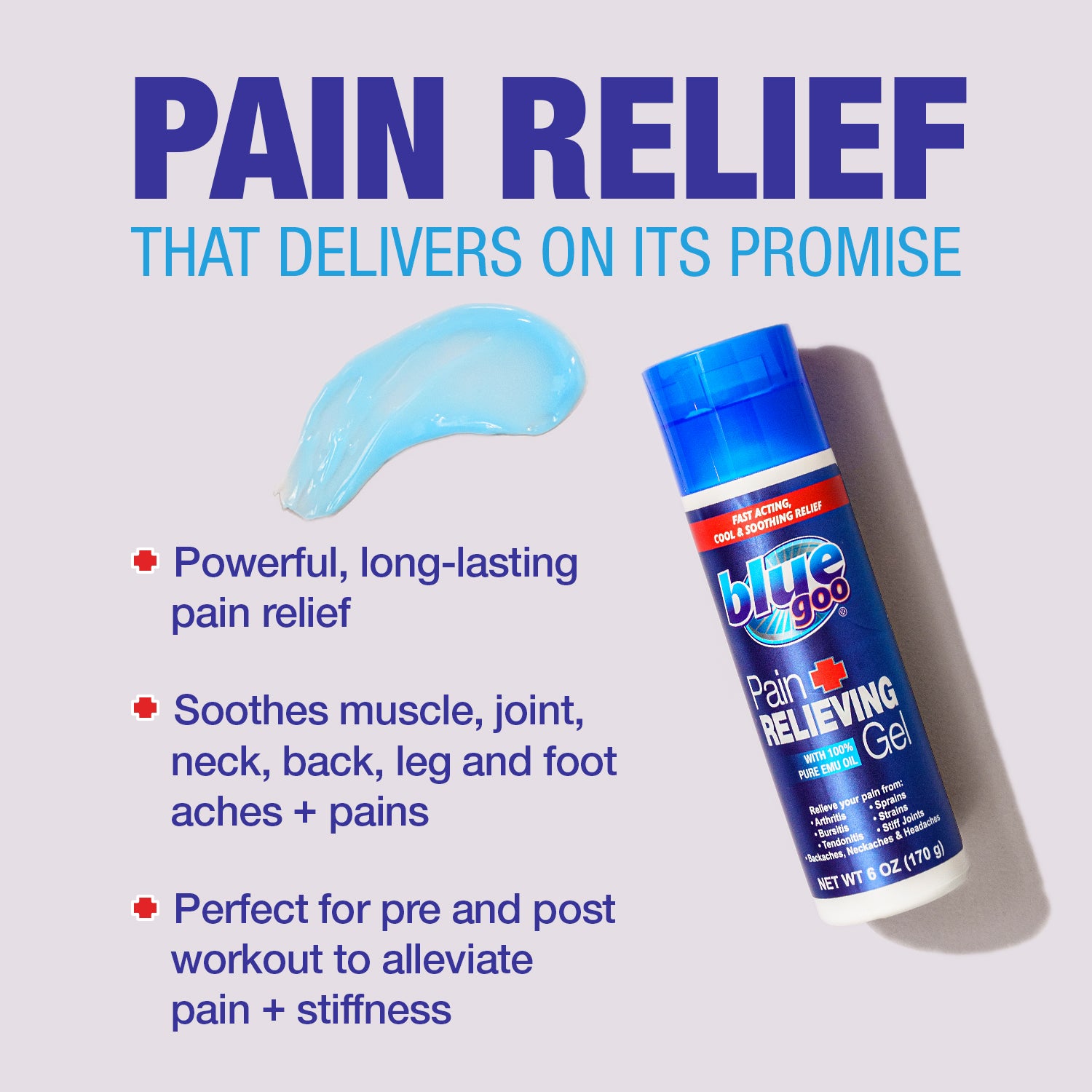 Pain Relieving Gel (6 oz.)