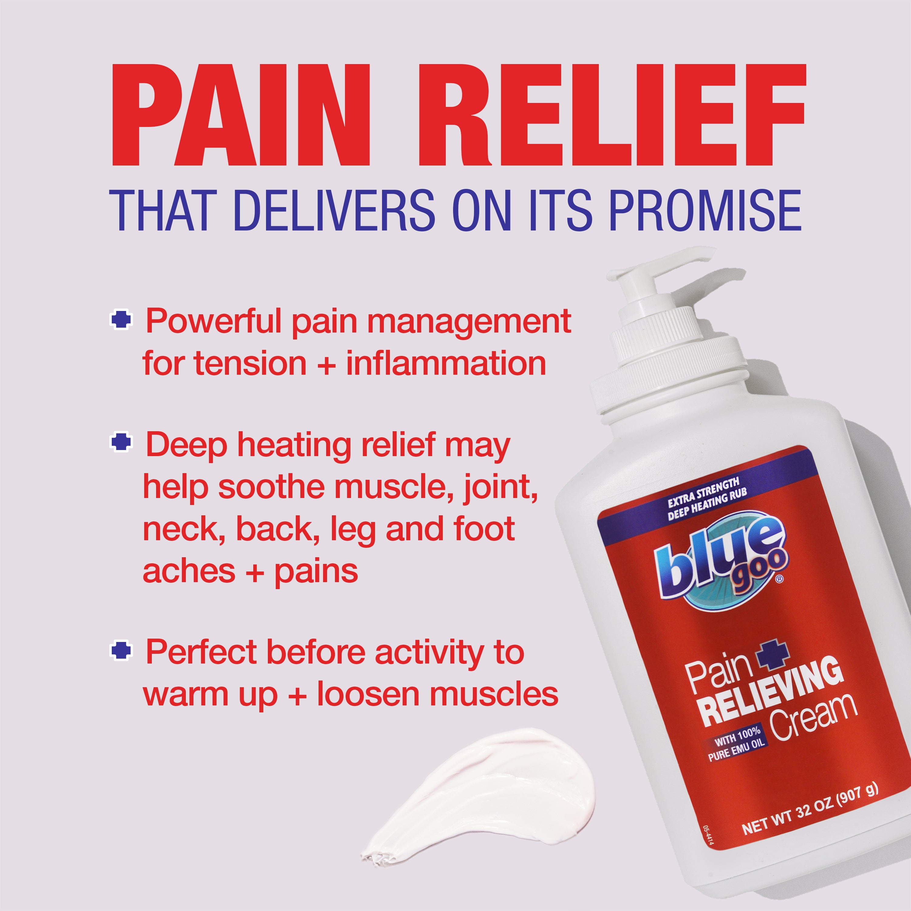 Pain Relieving Cream (32 oz.)