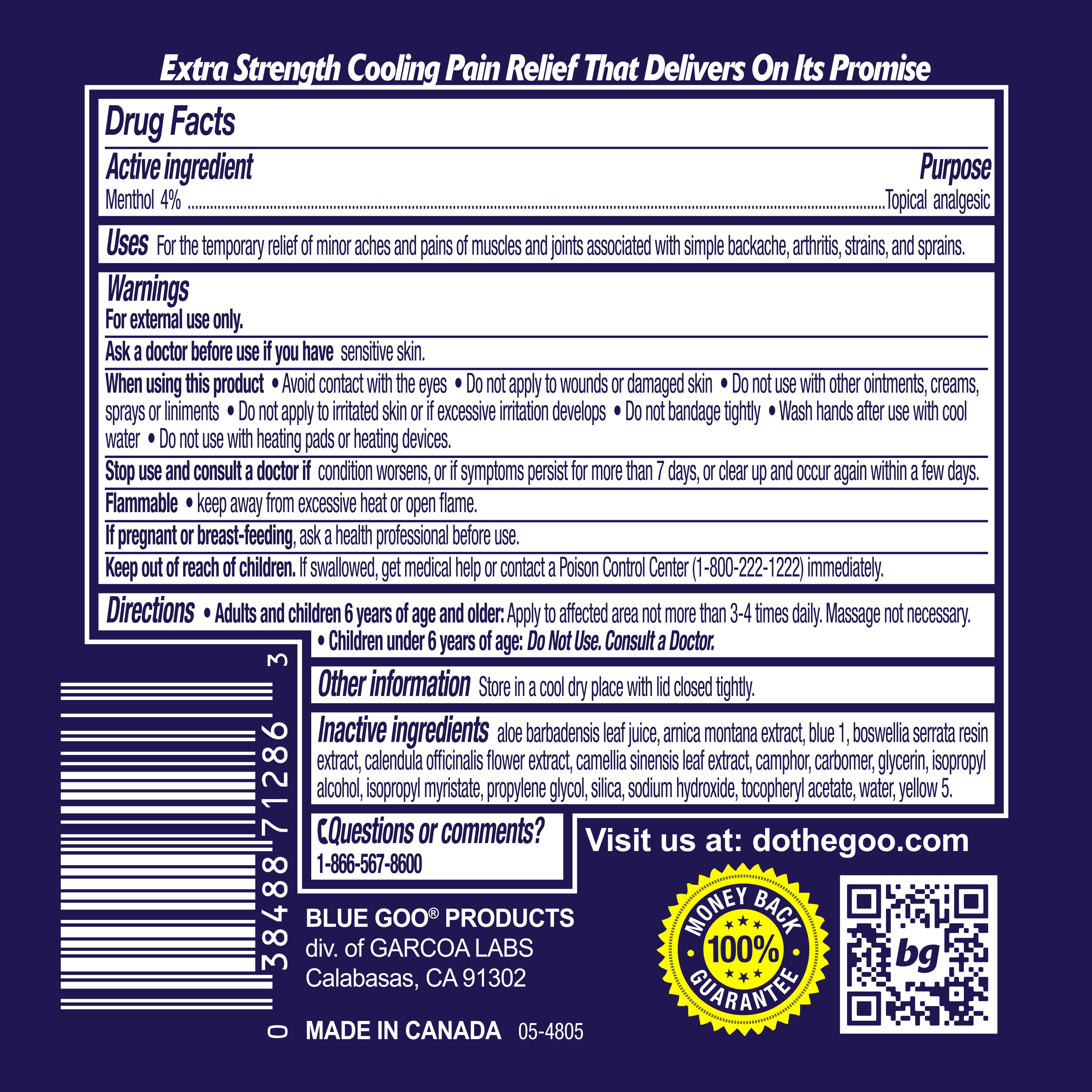 Freezing Pain Relief Roll-On <p>(2.5 fl. oz.)