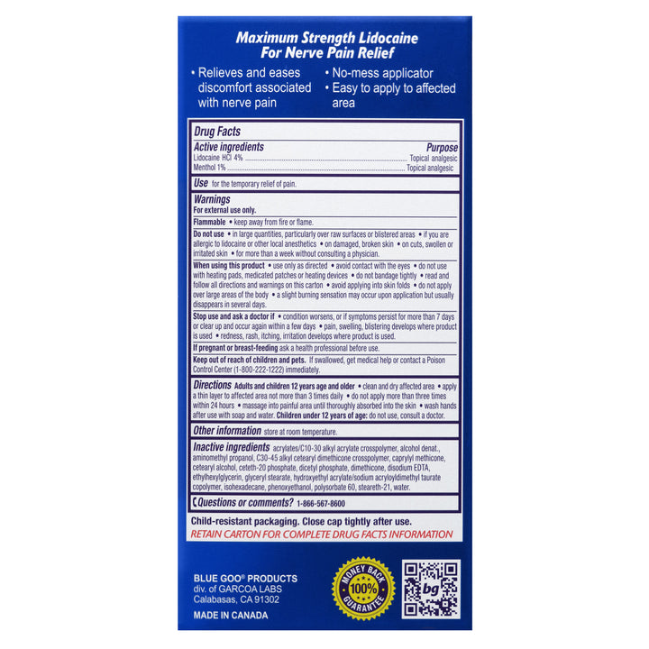 Nerve Ease Pain Relief Roll-On <p>(2.5  fl. oz.)