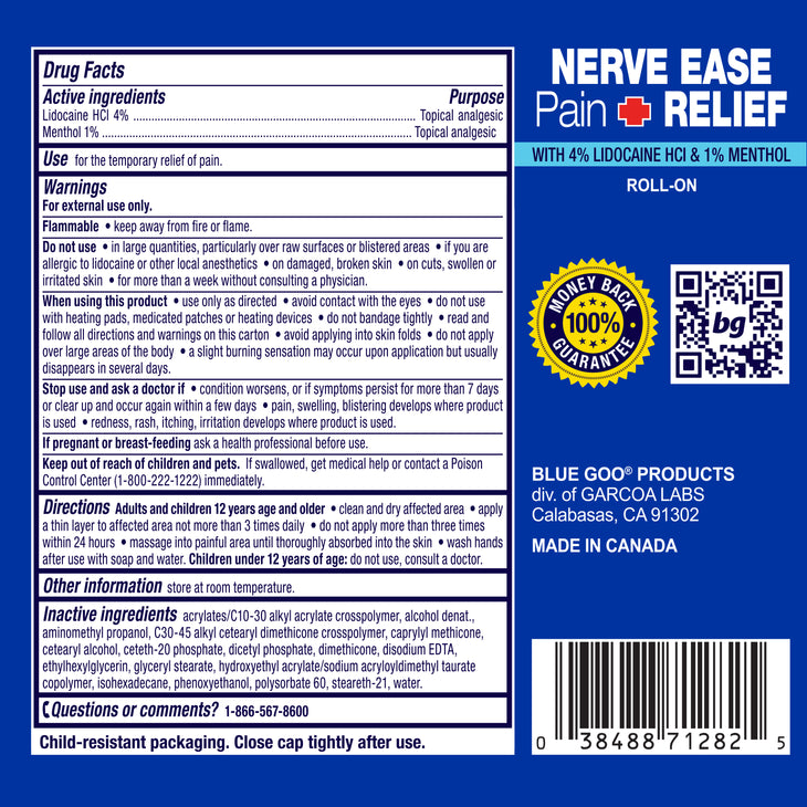 Nerve Ease Pain Relief Roll-On <p>(2.5  fl. oz.)