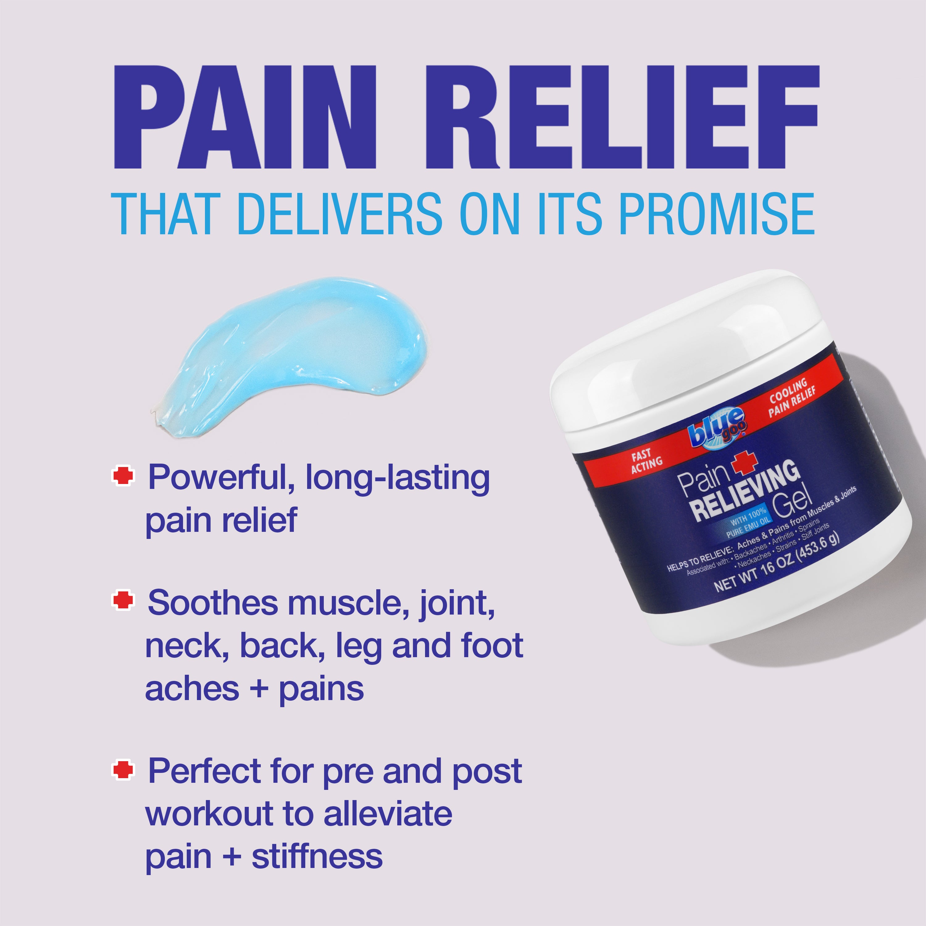 Pain Relieving Gel (16 oz.)