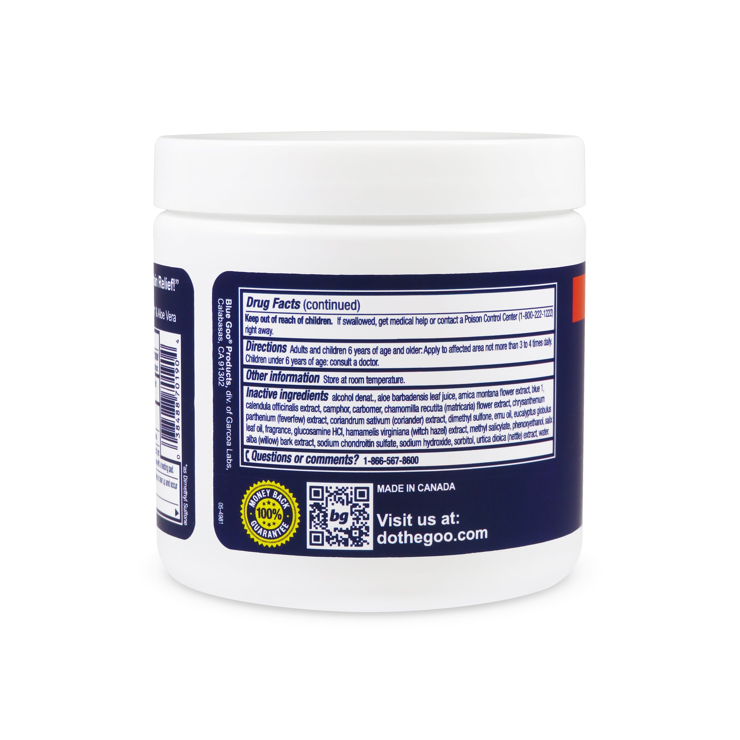 Pain Relieving Gel (16 oz.)