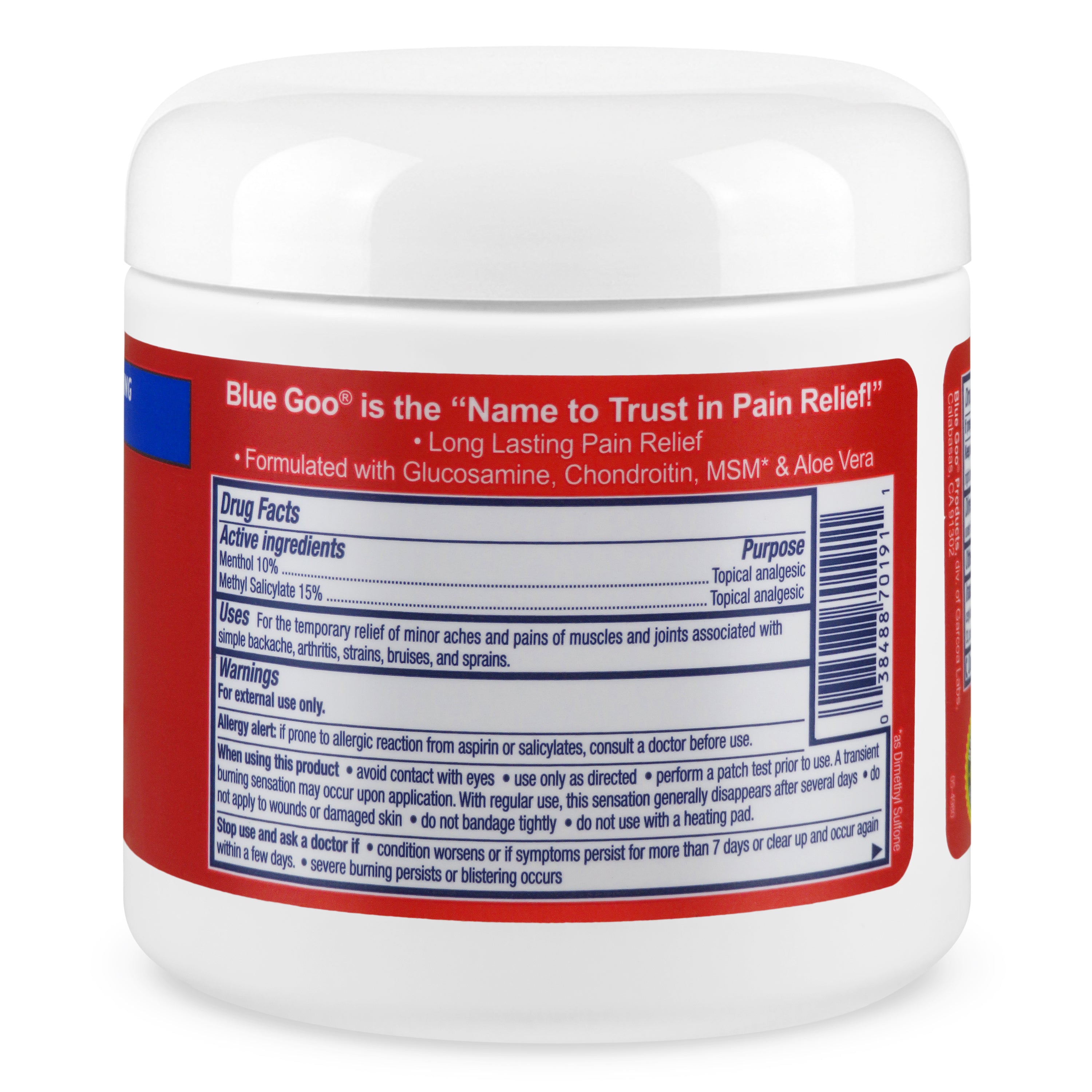 Pain Relieving Cream (16 oz.)