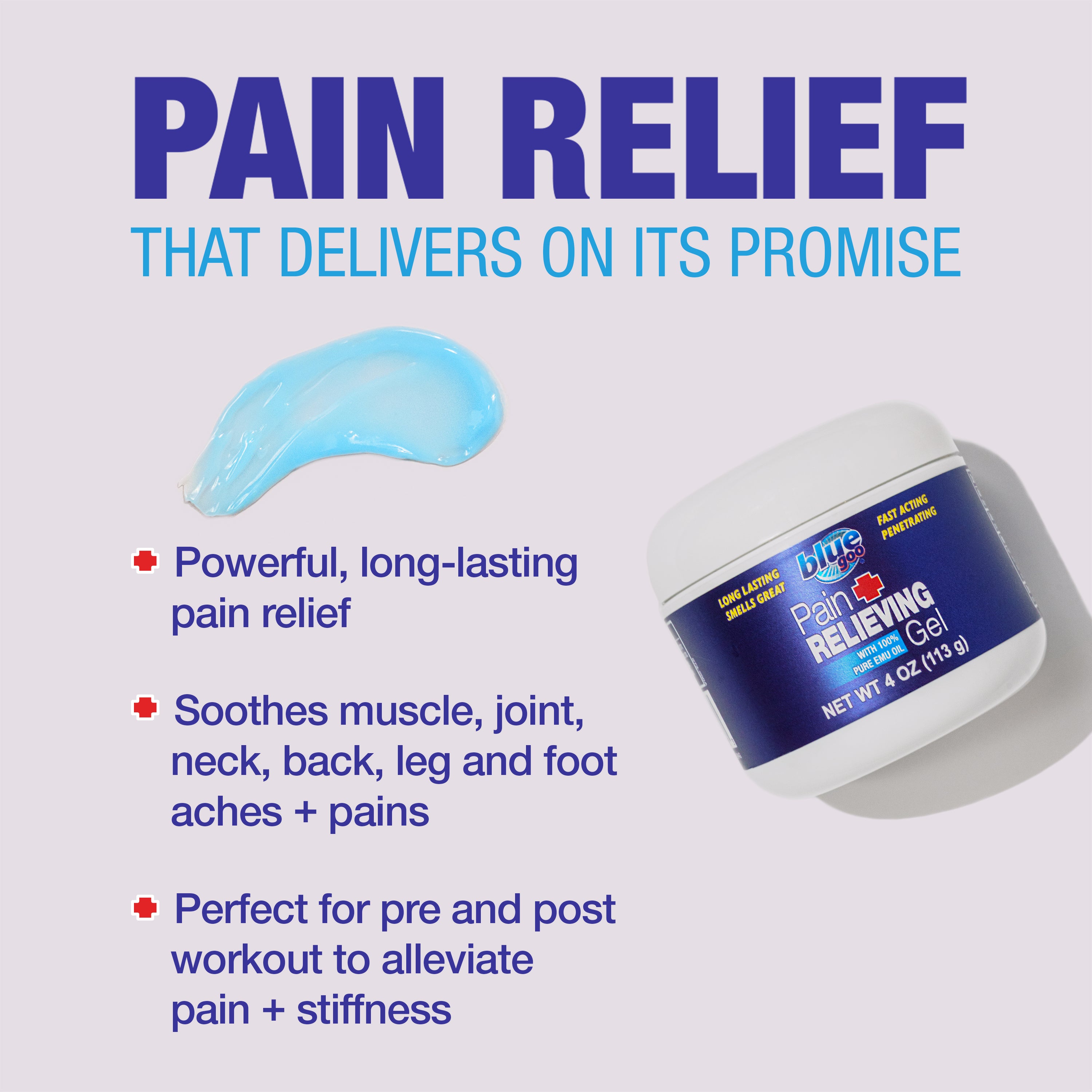 Pain Relieving Gel (4 oz.)